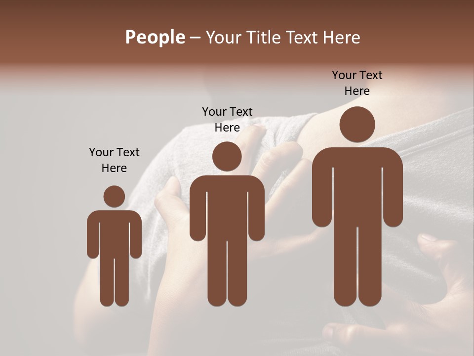 We Hurt Each Other PowerPoint Template