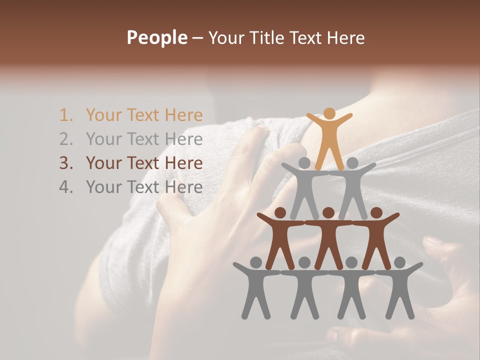 We Hurt Each Other PowerPoint Template