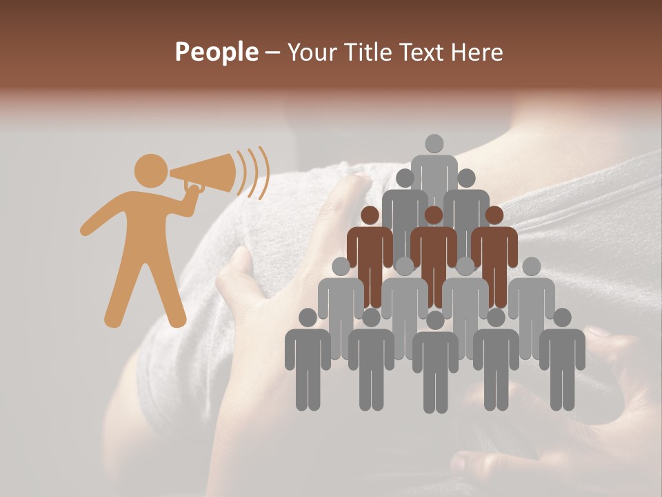 We Hurt Each Other PowerPoint Template