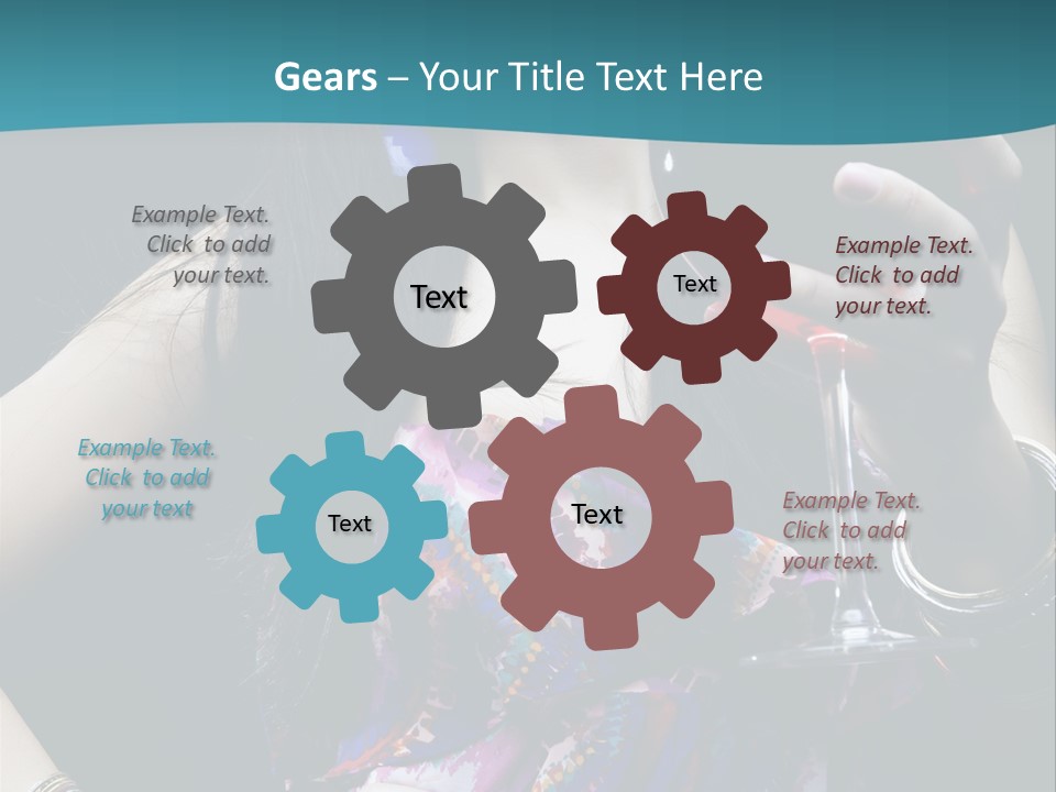 Happy Office Writing PowerPoint Template