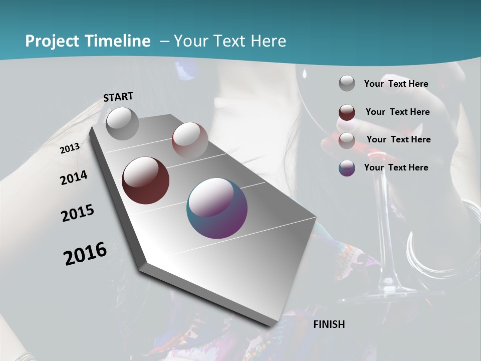 Happy Office Writing PowerPoint Template