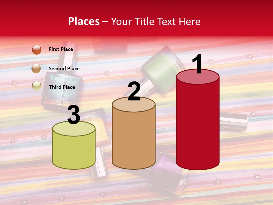 Nail Polish Background PowerPoint Template