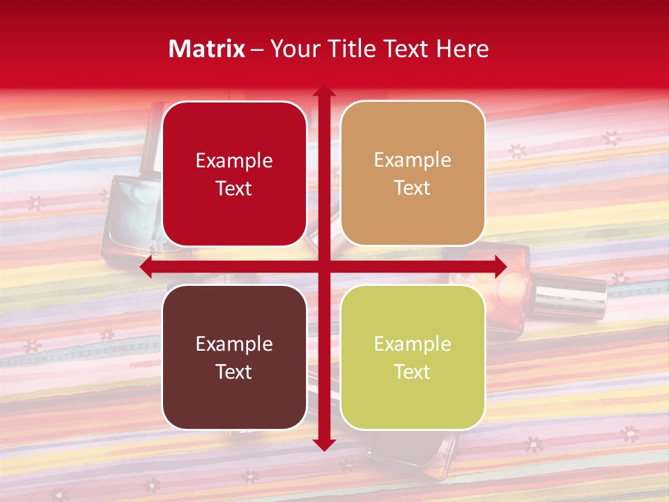 Nail Polish Background PowerPoint Template