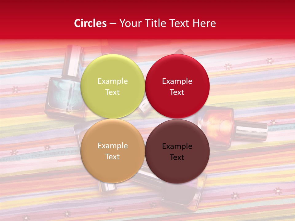 Nail Polish Background PowerPoint Template