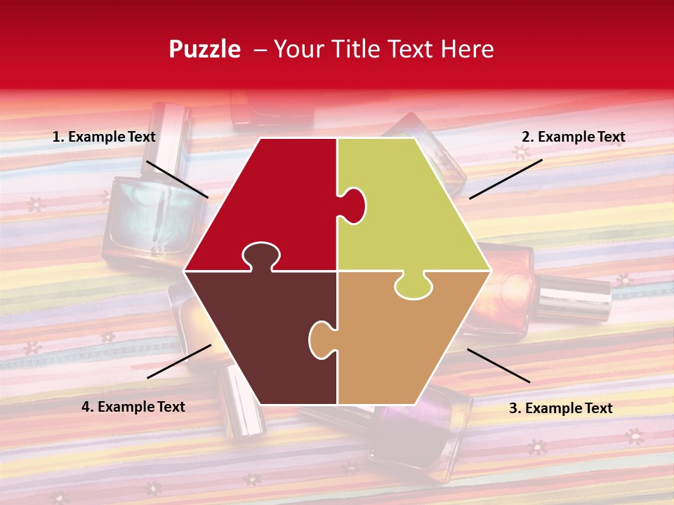 Nail Polish Background PowerPoint Template