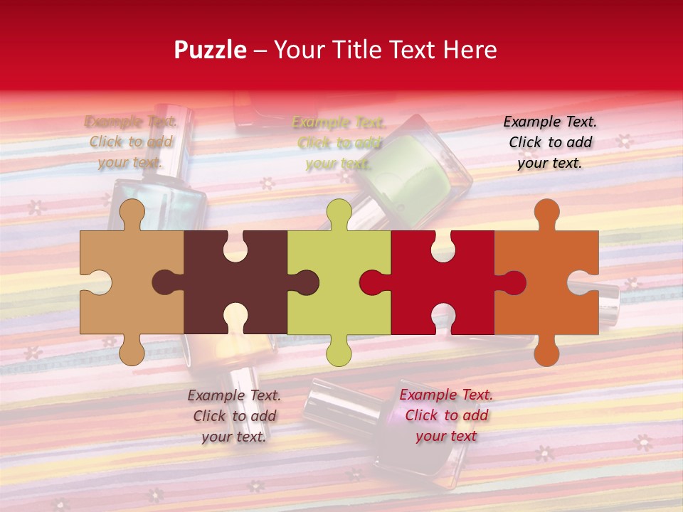 Nail Polish Background PowerPoint Template