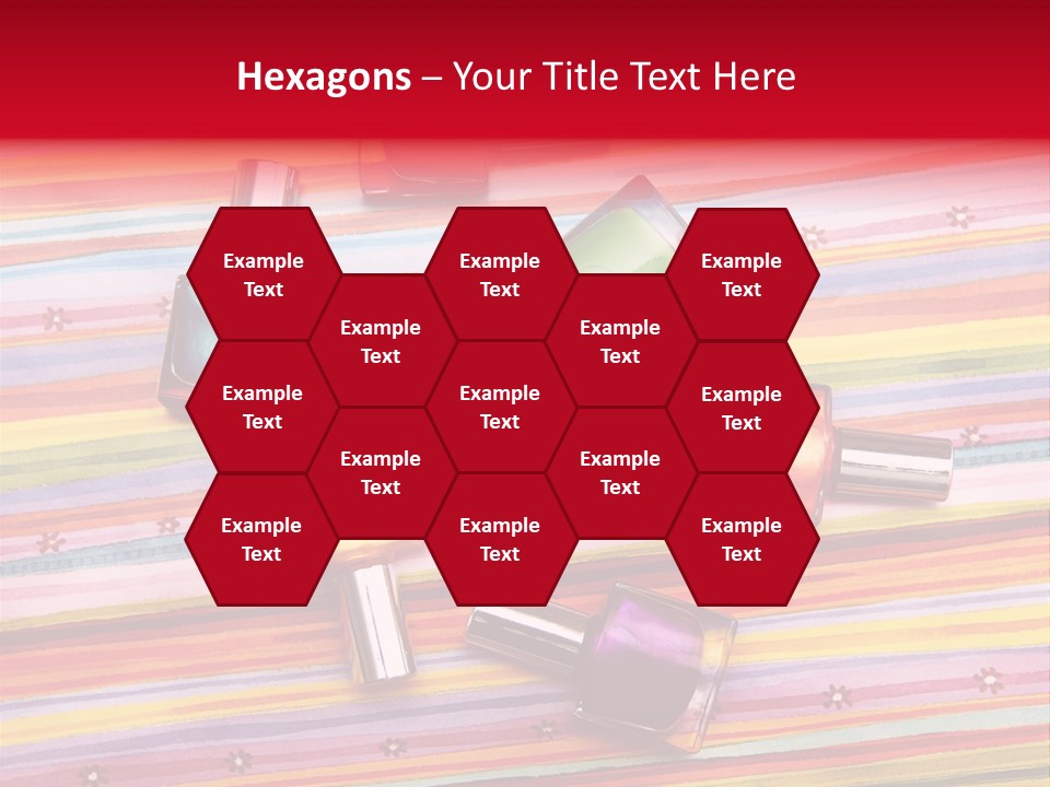 Nail Polish Background PowerPoint Template