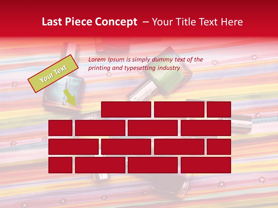 Nail Polish Background PowerPoint Template