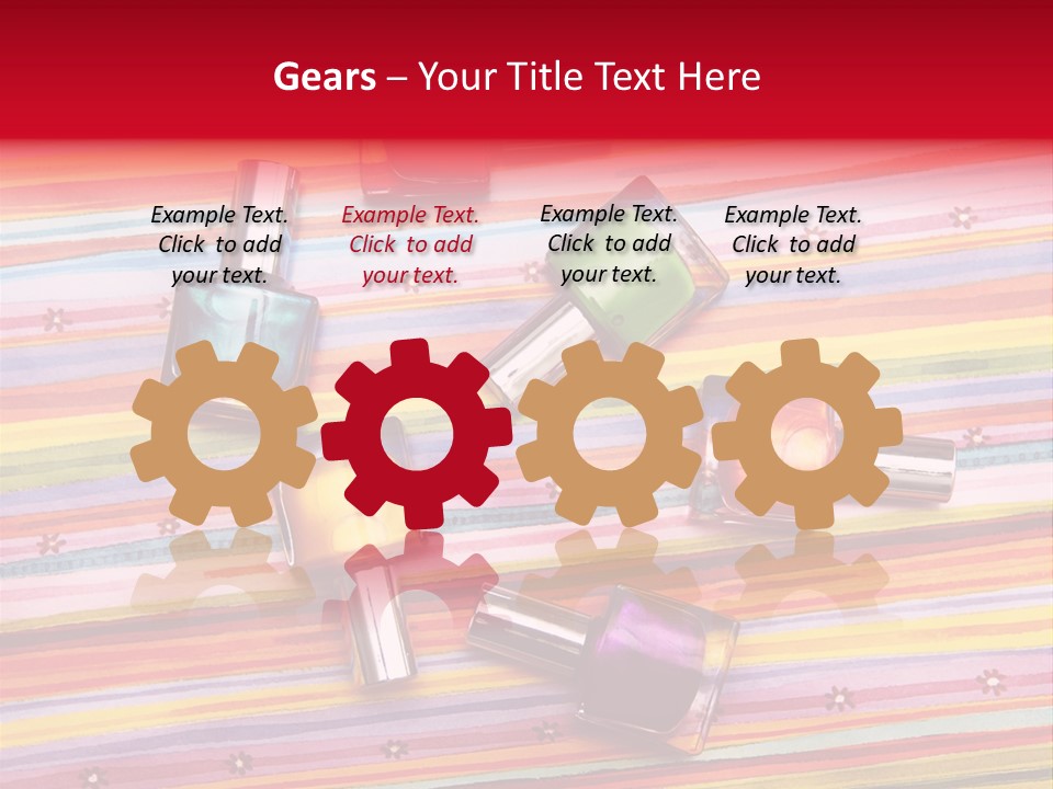 Nail Polish Background PowerPoint Template