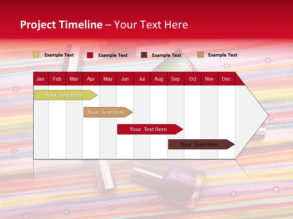 Nail Polish Background PowerPoint Template