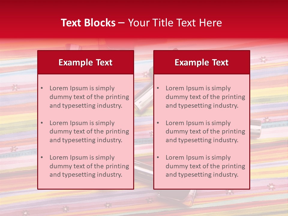 Nail Polish Background PowerPoint Template