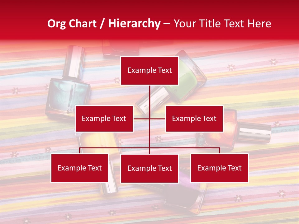 Nail Polish Background PowerPoint Template