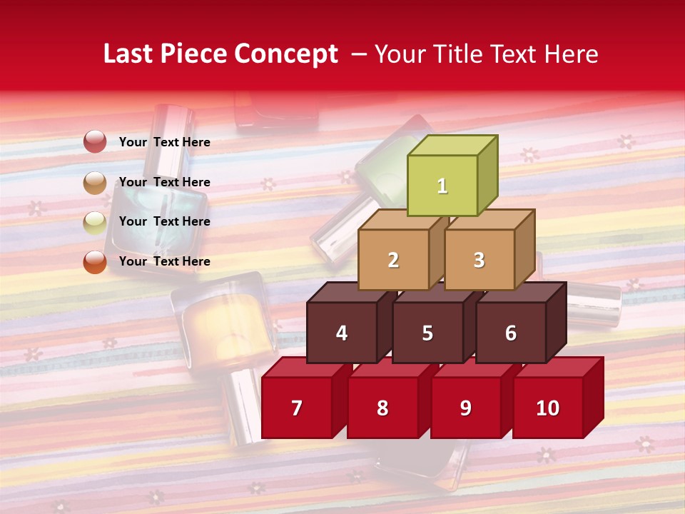 Nail Polish Background PowerPoint Template