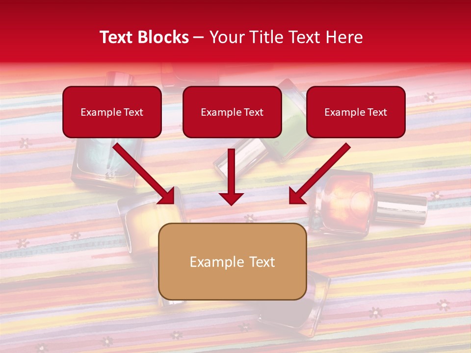 Nail Polish Background PowerPoint Template