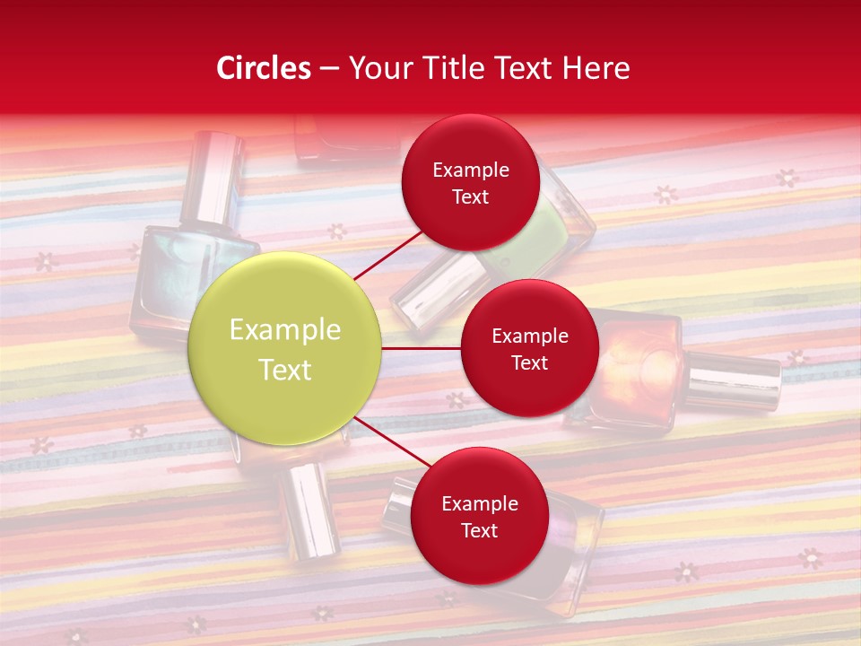 Nail Polish Background PowerPoint Template