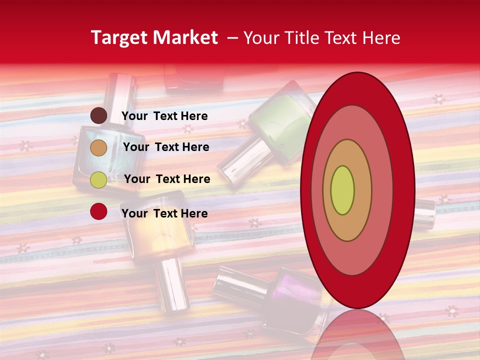 Nail Polish Background PowerPoint Template