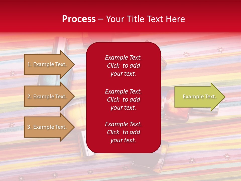 Nail Polish Background PowerPoint Template