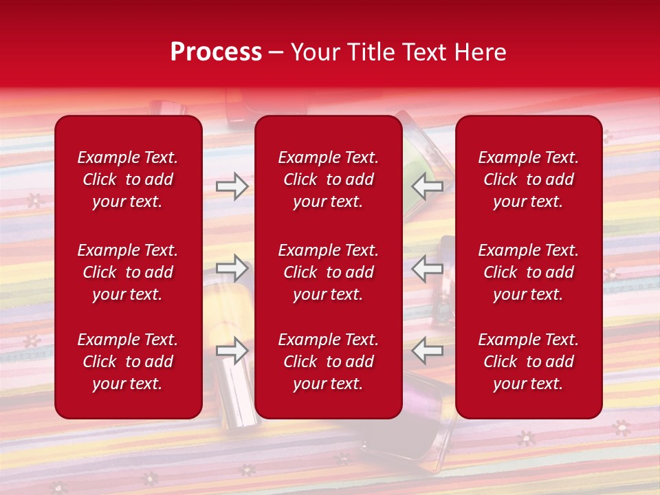 Nail Polish Background PowerPoint Template