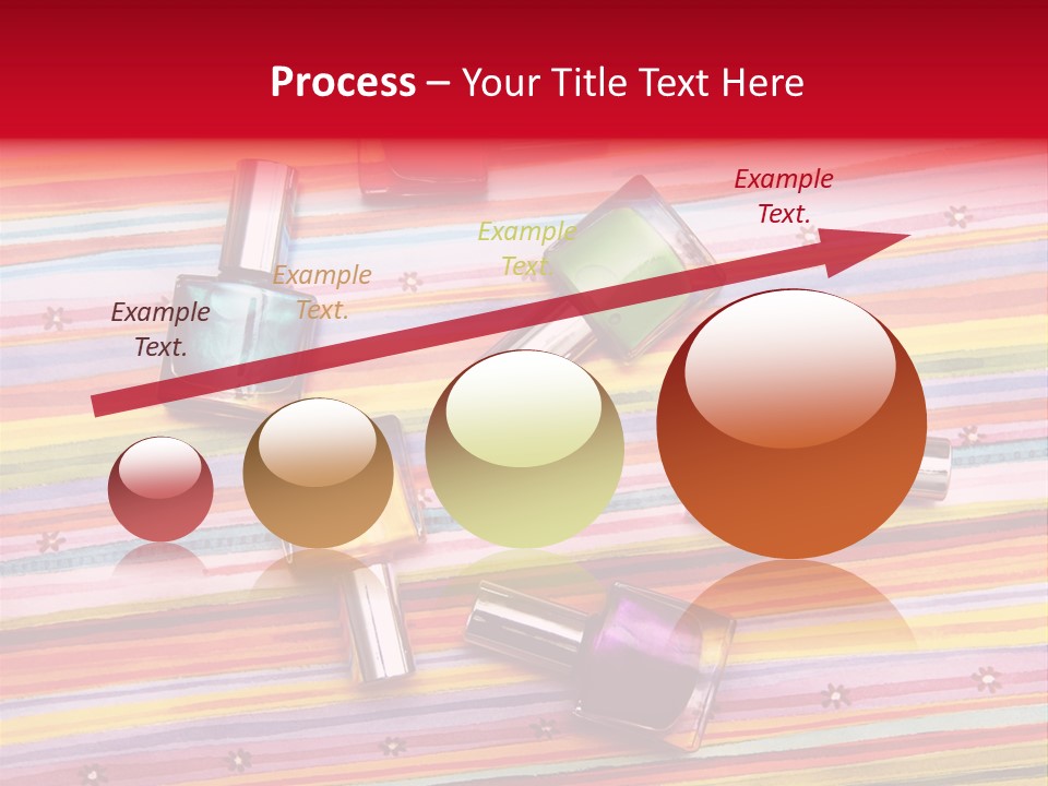 Nail Polish Background PowerPoint Template