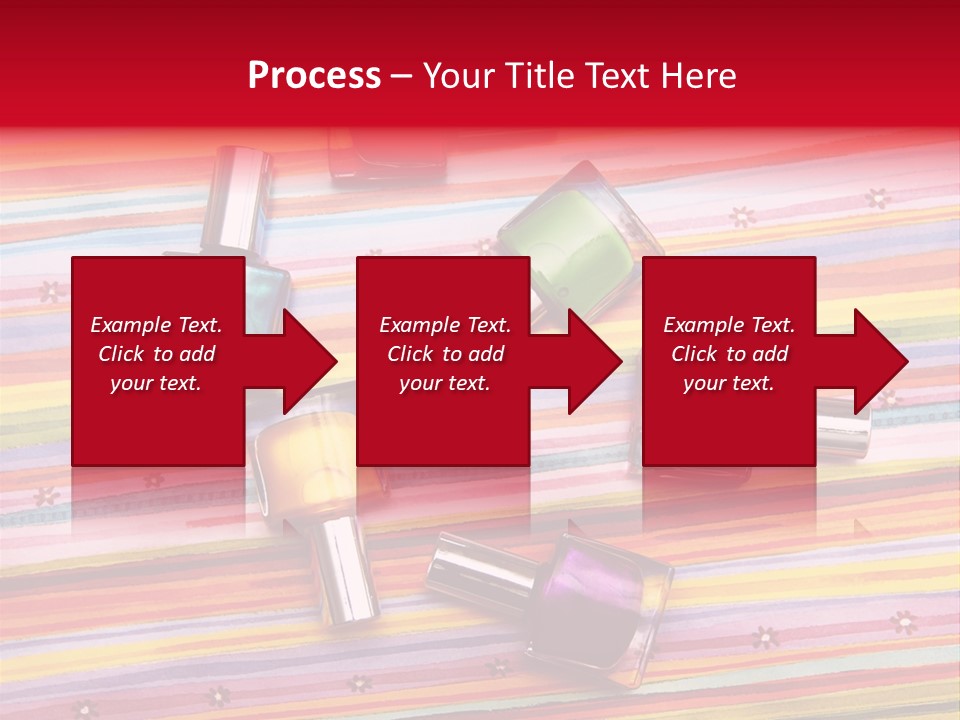 Nail Polish Background PowerPoint Template