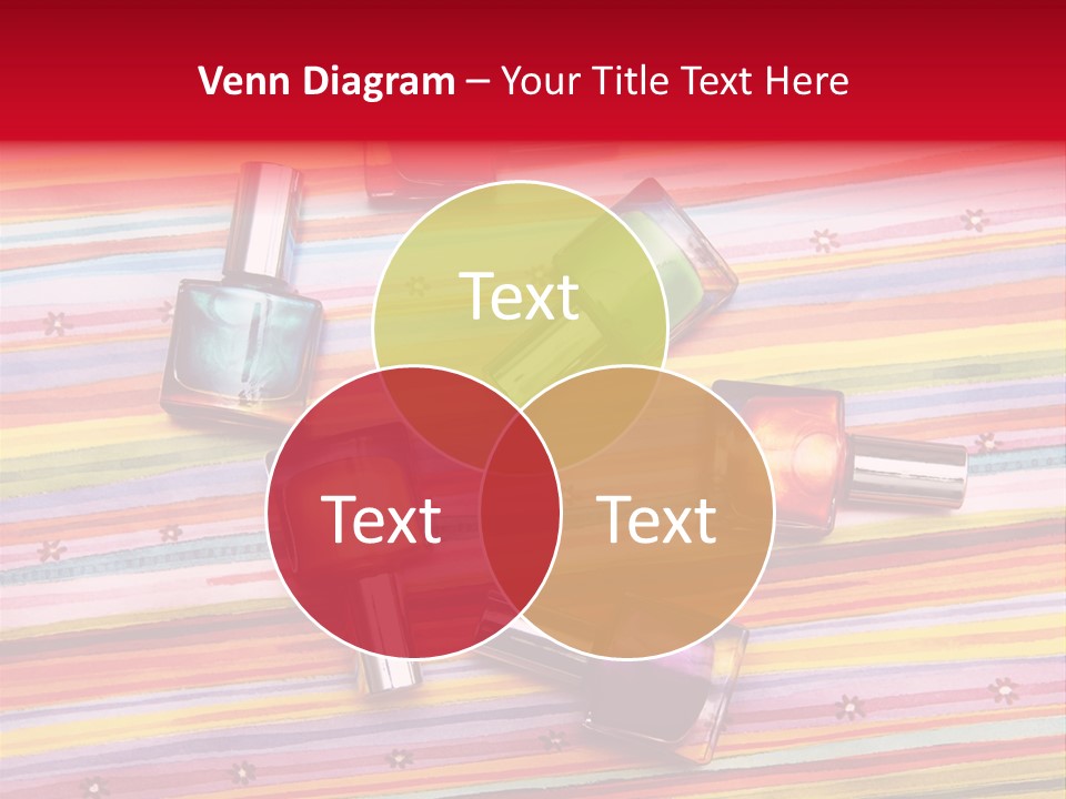Nail Polish Background PowerPoint Template