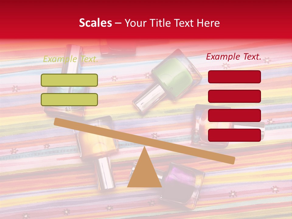 Nail Polish Background PowerPoint Template