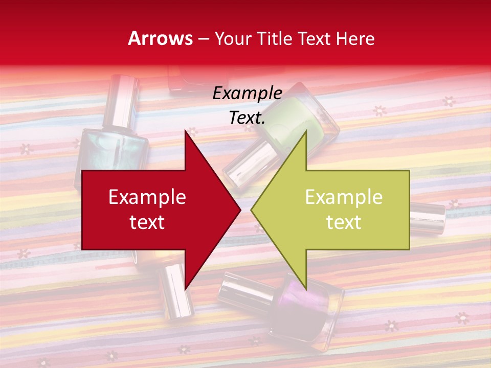 Nail Polish Background PowerPoint Template