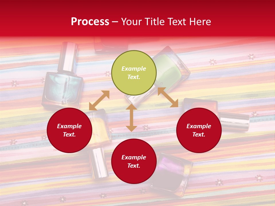 Nail Polish Background PowerPoint Template