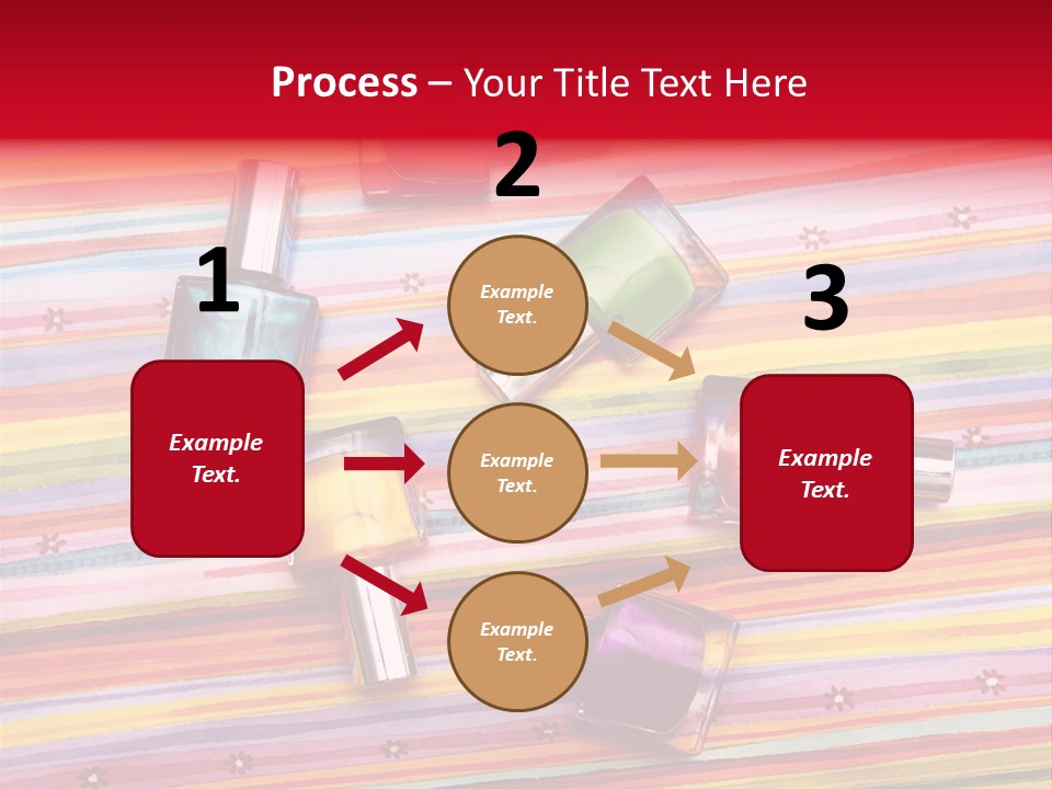 Nail Polish Background PowerPoint Template