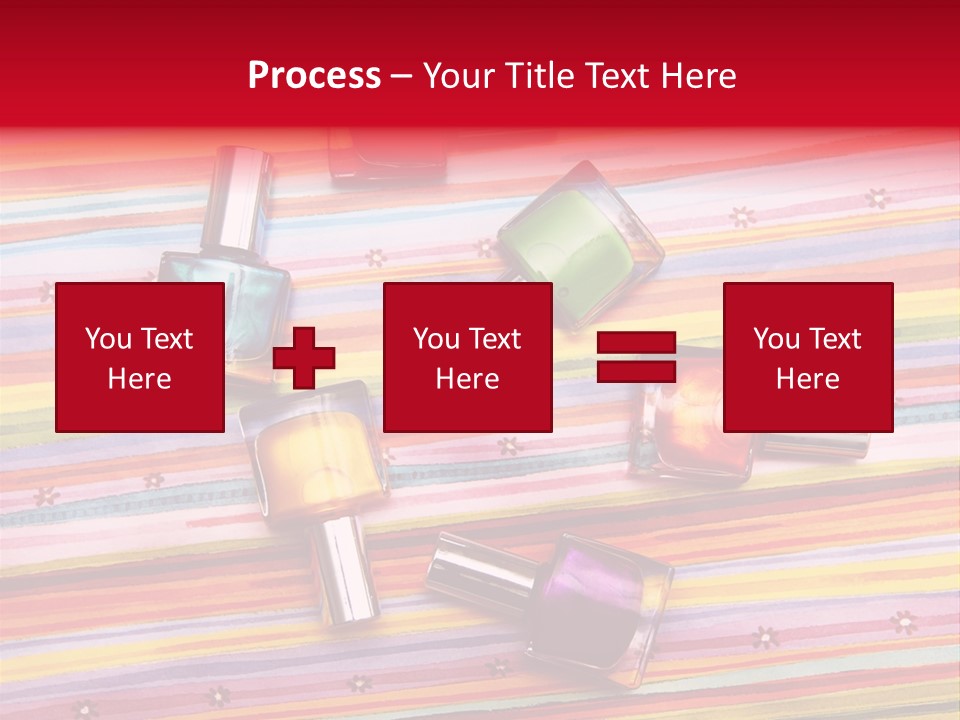 Nail Polish Background PowerPoint Template