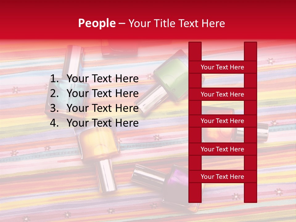 Nail Polish Background PowerPoint Template