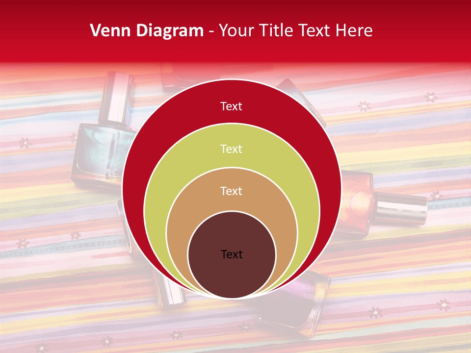 Nail Polish Background PowerPoint Template