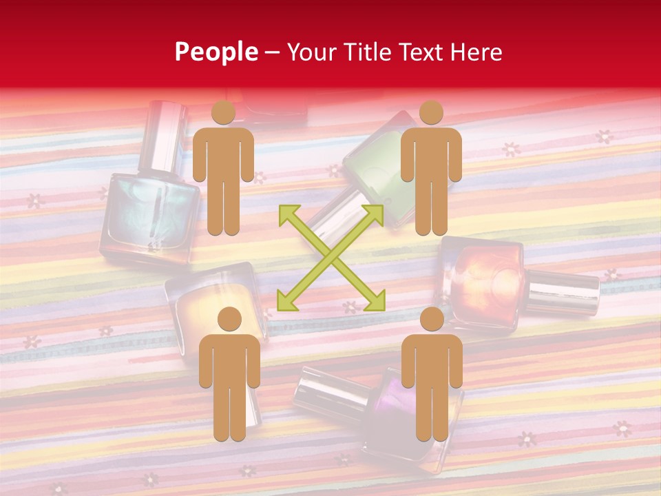 Nail Polish Background PowerPoint Template