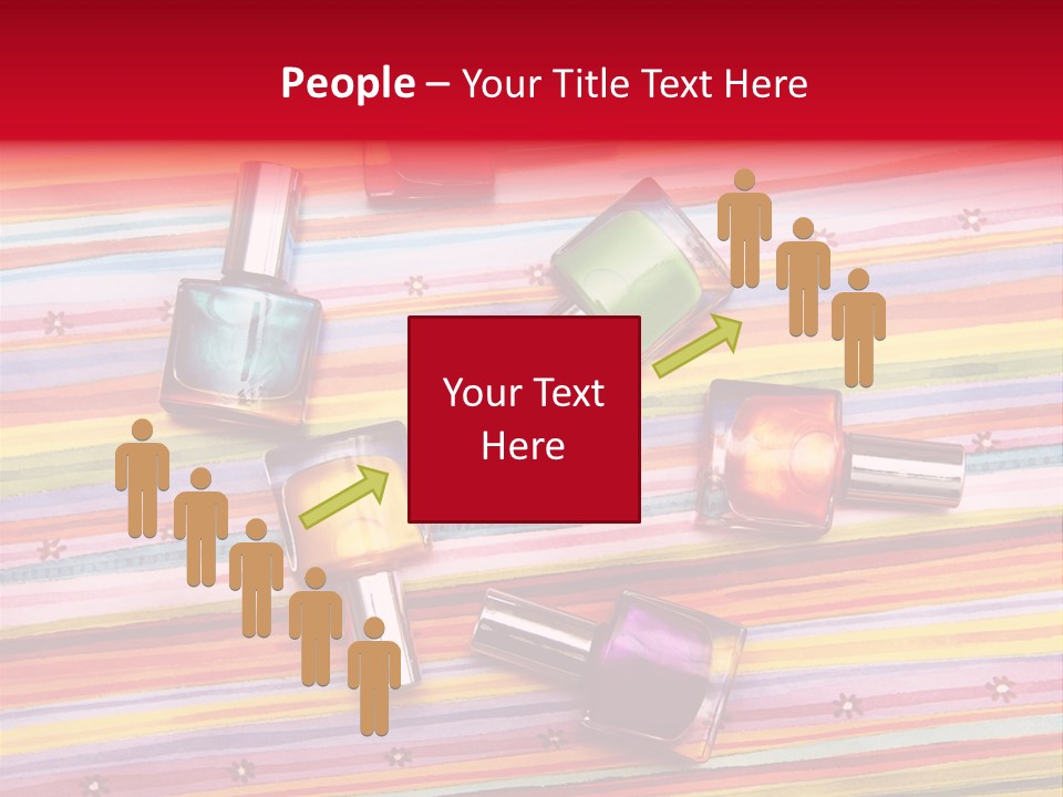 Nail Polish Background PowerPoint Template