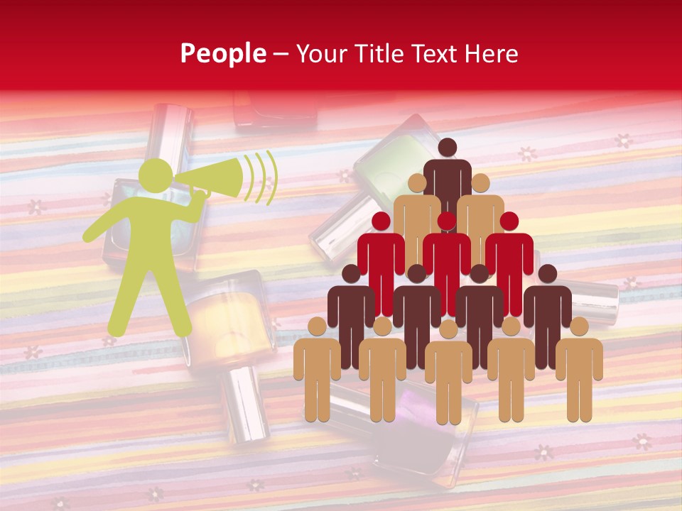 Nail Polish Background PowerPoint Template