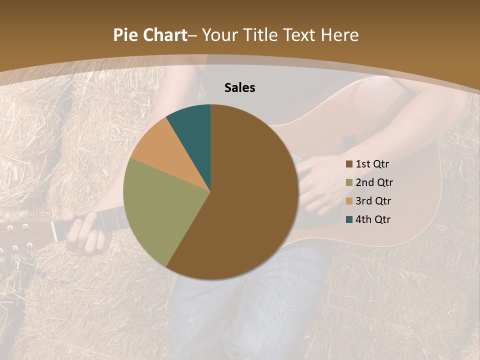 Country Guitar PowerPoint Template