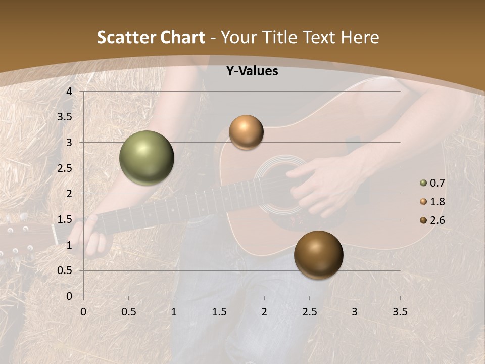 Country Guitar PowerPoint Template