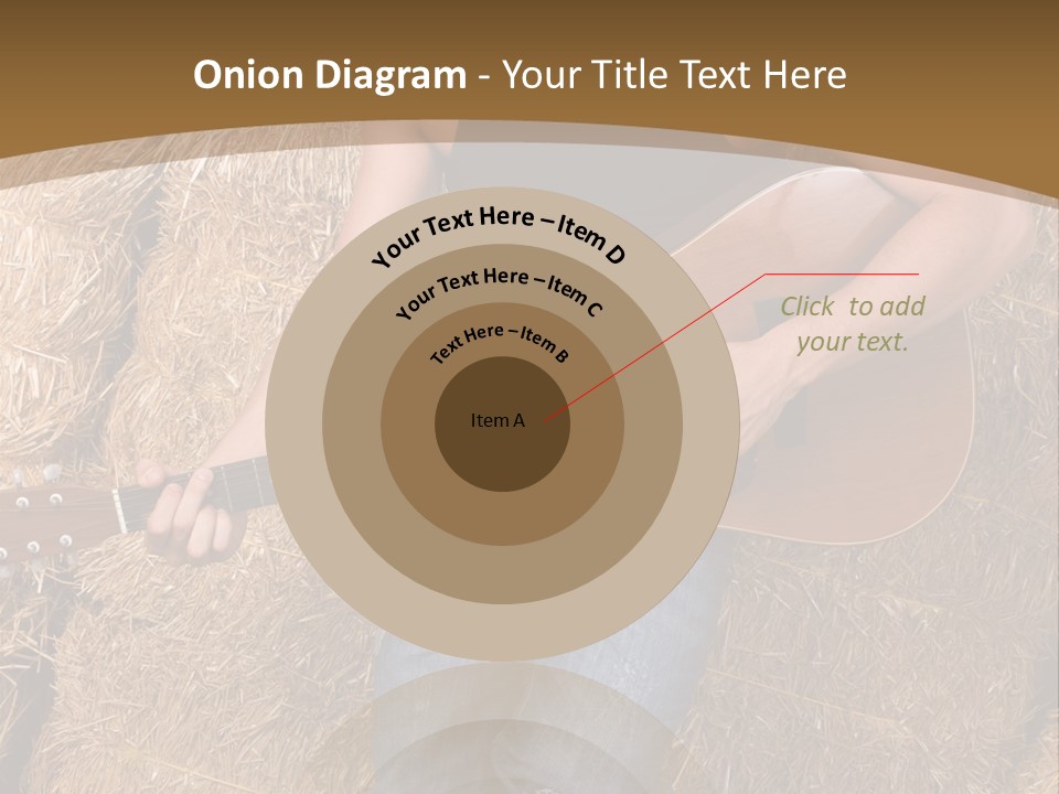 Country Guitar PowerPoint Template