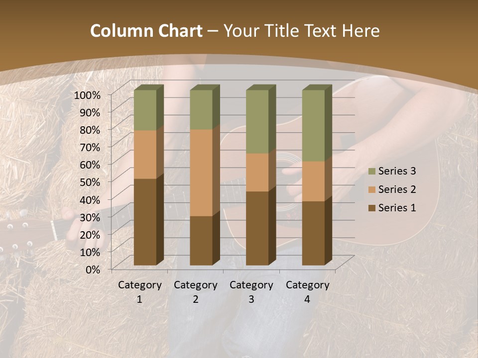 Country Guitar PowerPoint Template