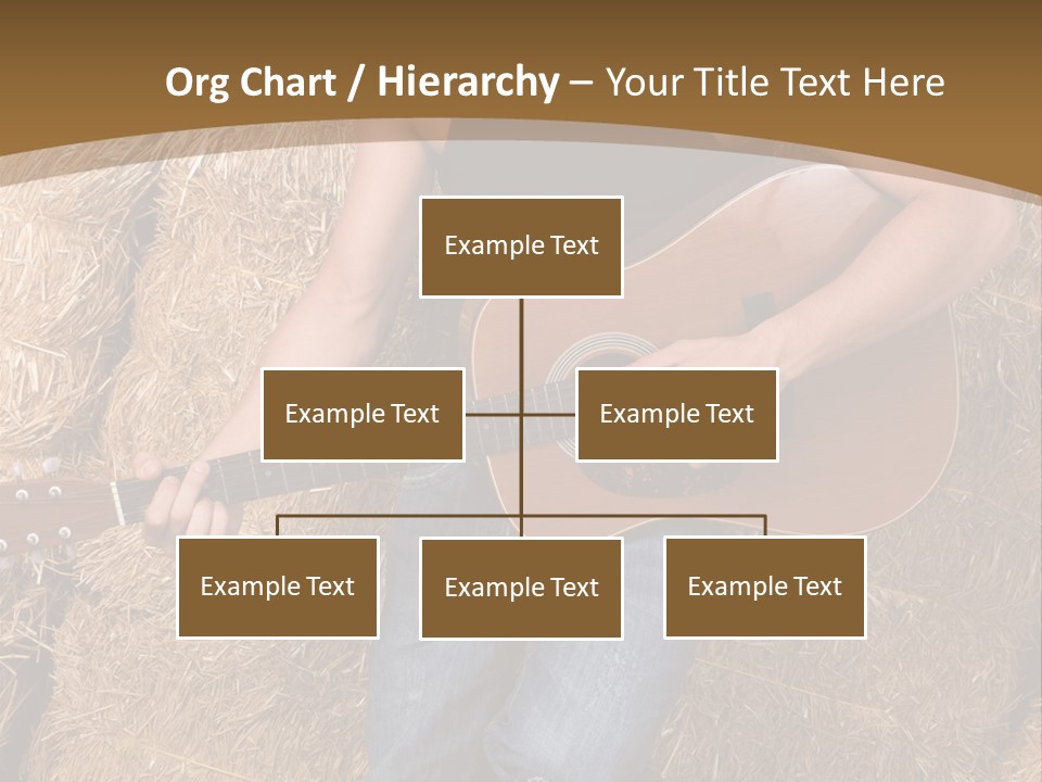 Country Guitar PowerPoint Template