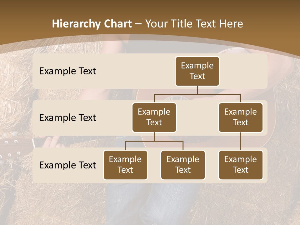 Country Guitar PowerPoint Template