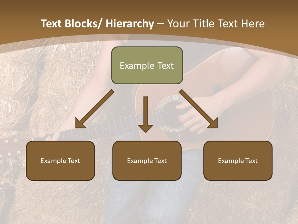 Country Guitar PowerPoint Template