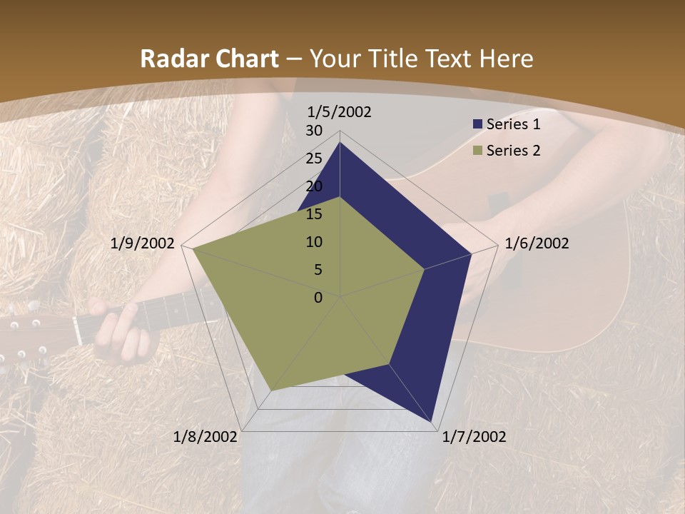 Country Guitar PowerPoint Template