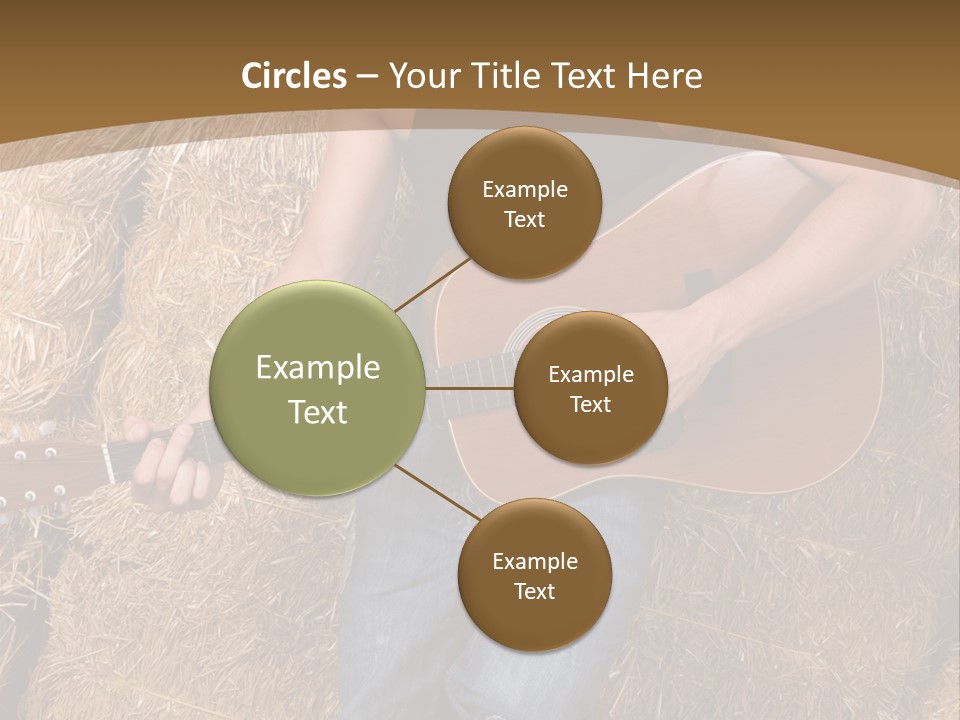 Country Guitar PowerPoint Template