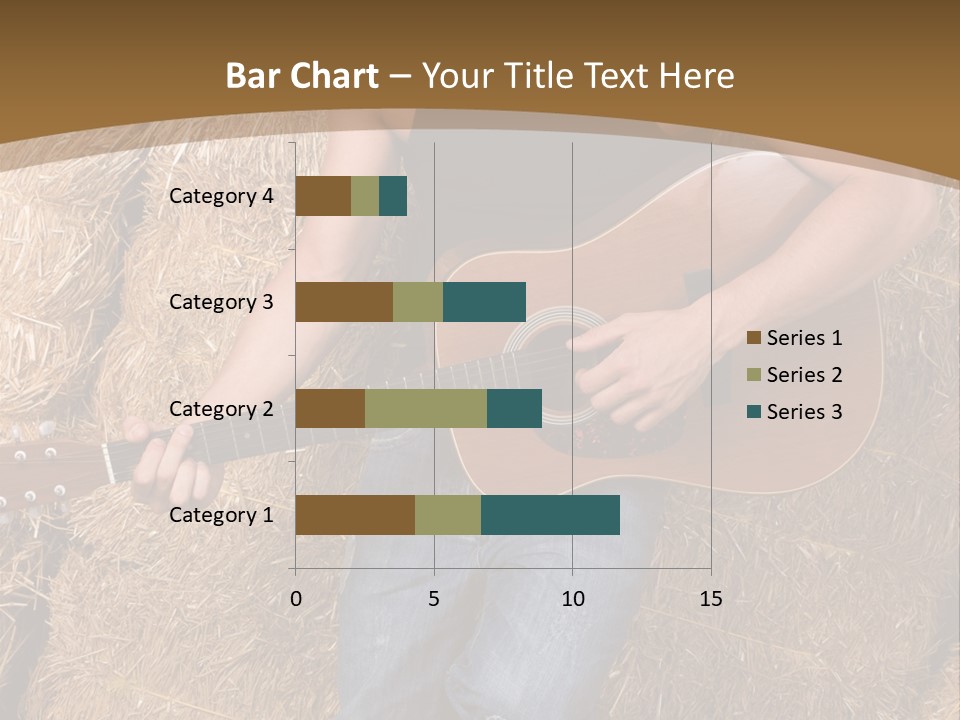 Country Guitar PowerPoint Template