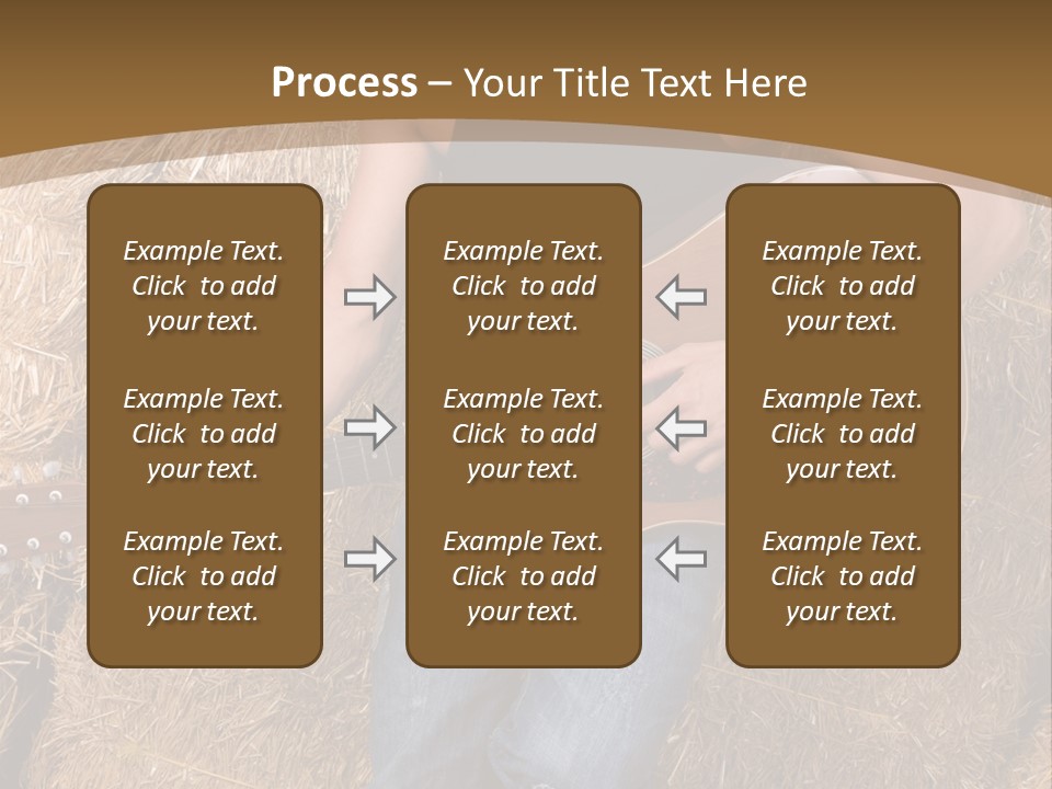 Country Guitar PowerPoint Template