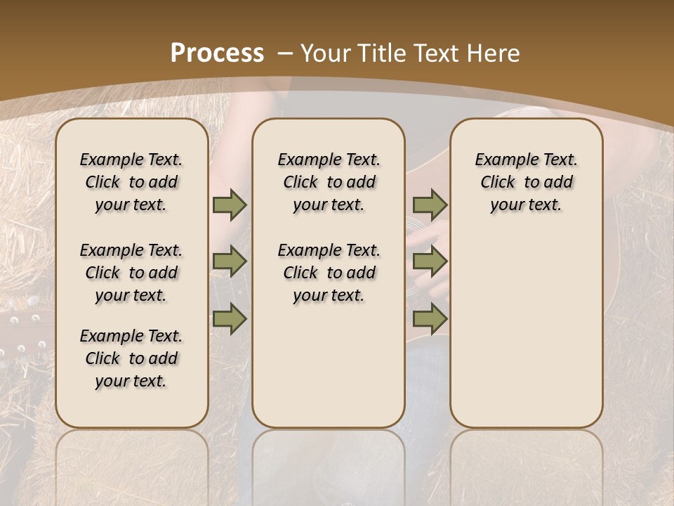 Country Guitar PowerPoint Template