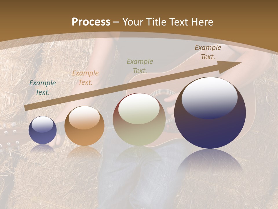 Country Guitar PowerPoint Template