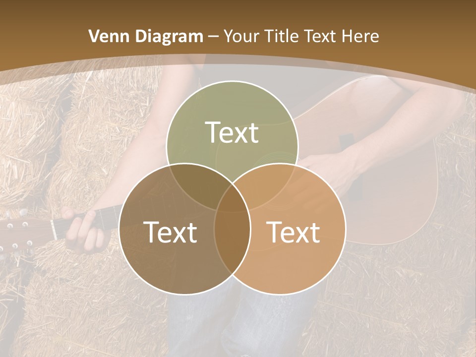 Country Guitar PowerPoint Template