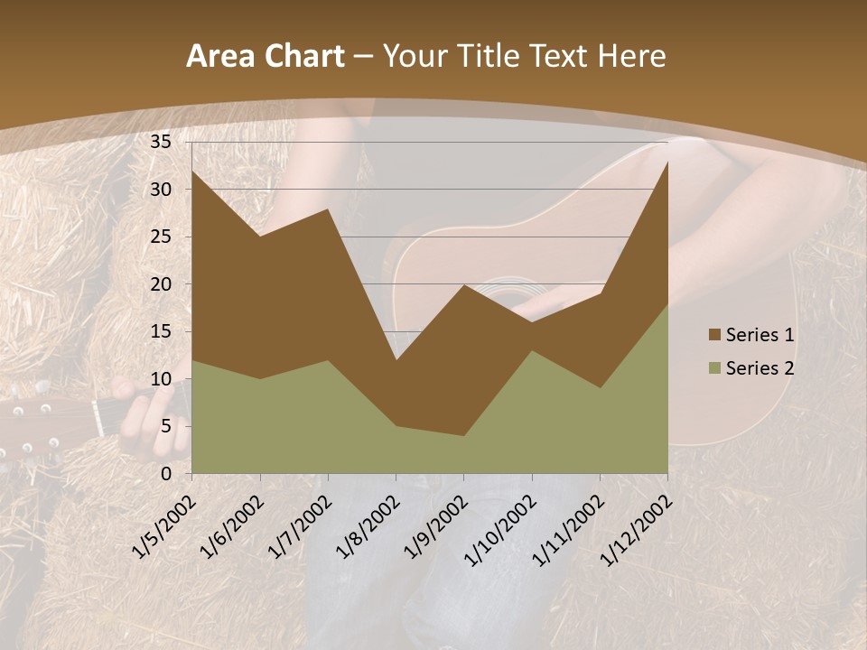Country Guitar PowerPoint Template